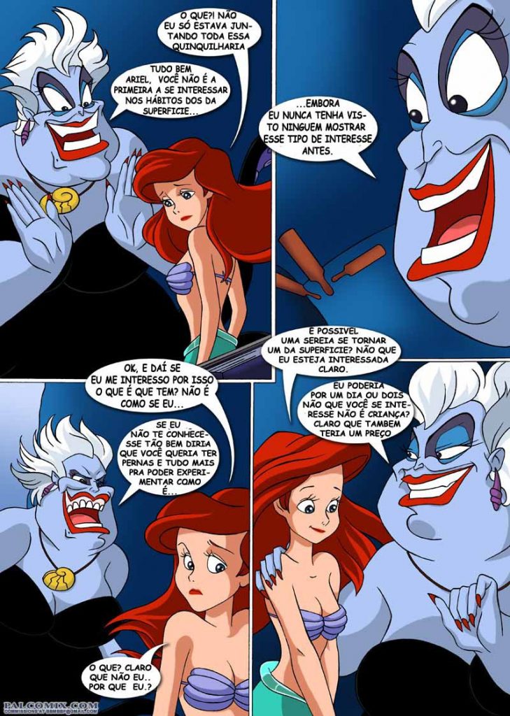 A Nova Descoberta De Ariel The Hentai Comics