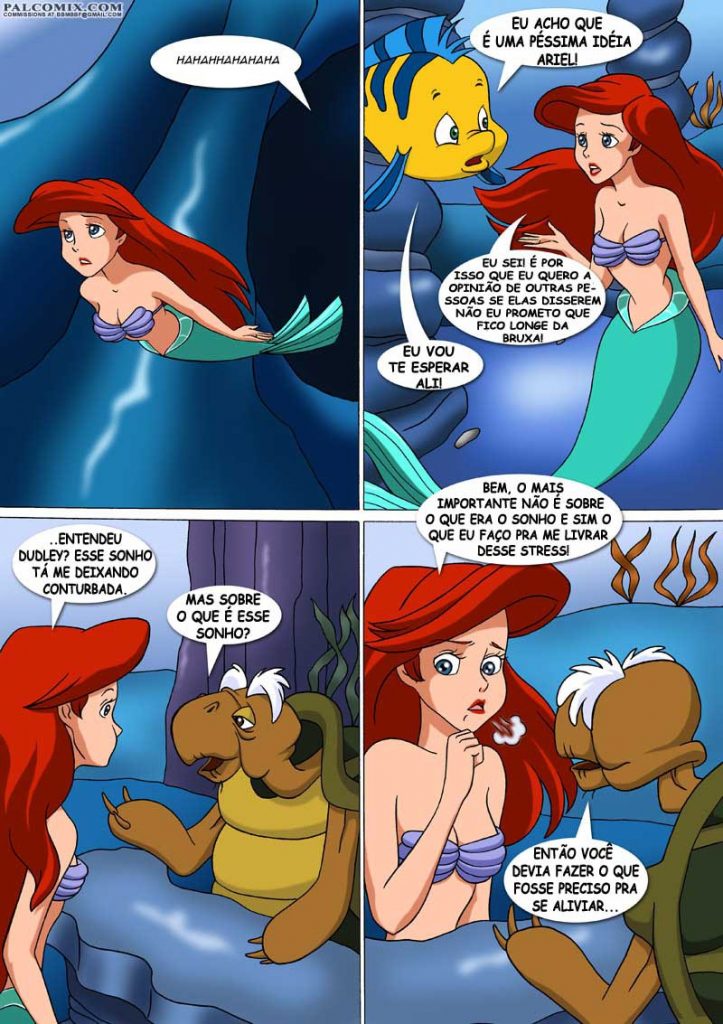 A Nova Descoberta De Ariel The Hentai Comics