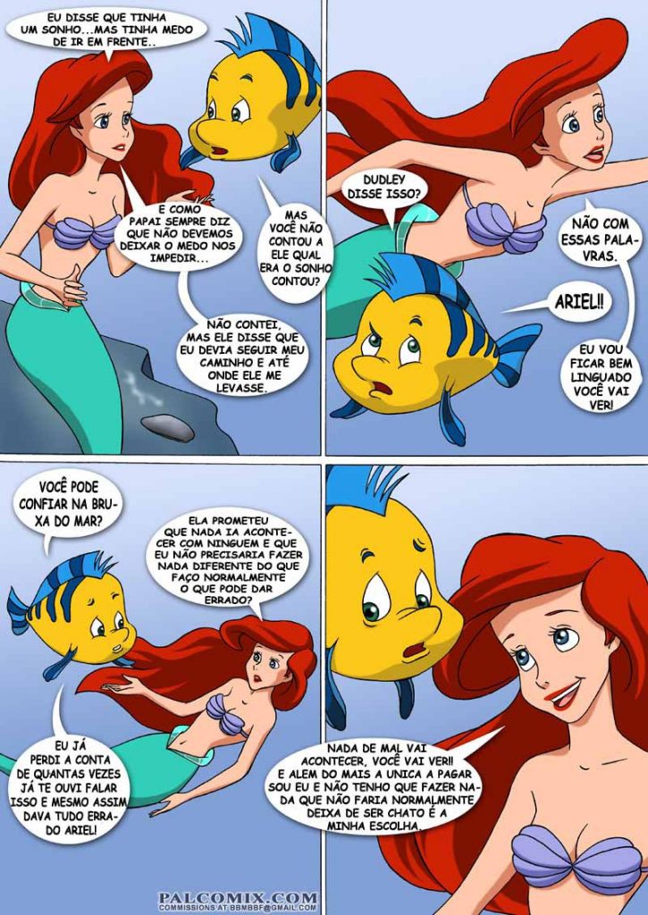 A Nova Descoberta De Ariel The Hentai Comics