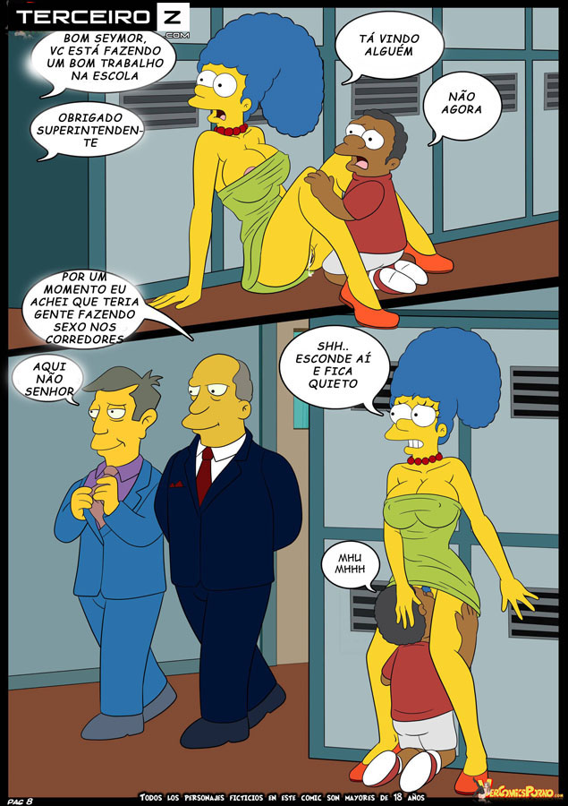 Os Simpsons Xxx Exagero De Amor The Hentai Comics