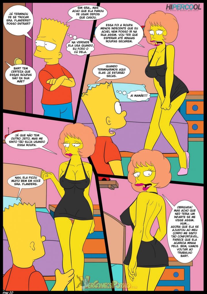 Os Simpsons Visita Inesperada The Hentai Comics