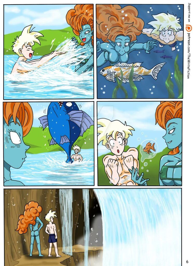 Gohan X Zangya Fiery Lake The Hentai Comics