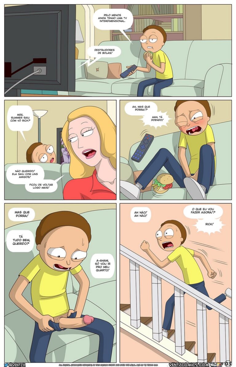 Morty Experiment The Hentai Comics