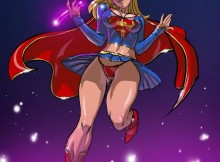 Supergirl Purple Trouble