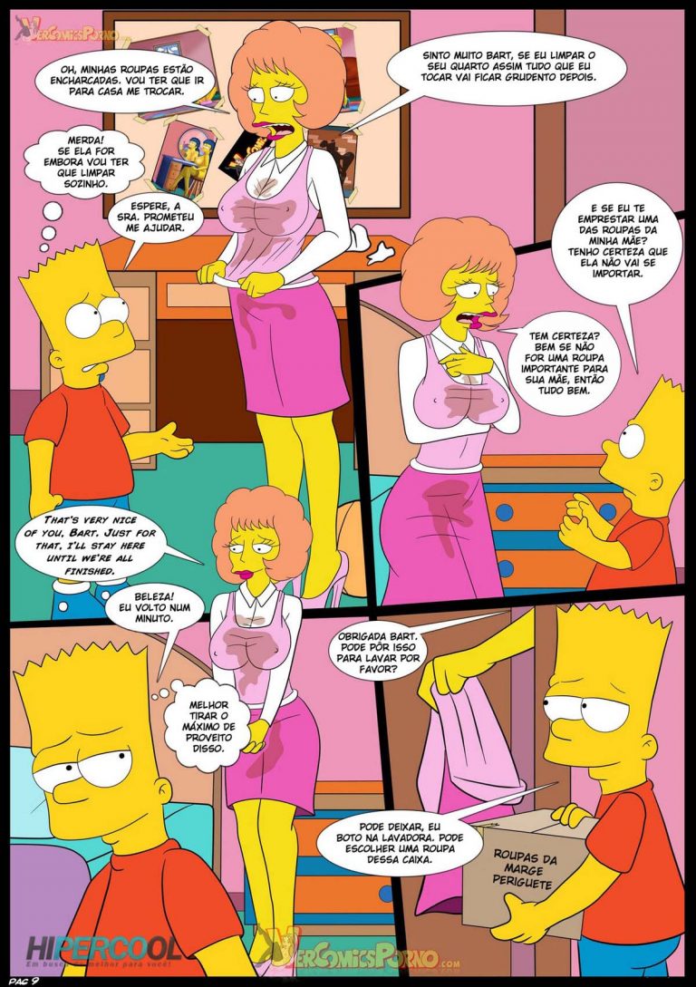 Os Simpsons Visita Inesperada The Hentai Comics