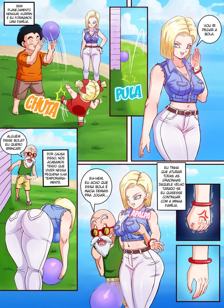 Android 18 Master Roshi The Hentai Comics Hentai E Quadrinhos