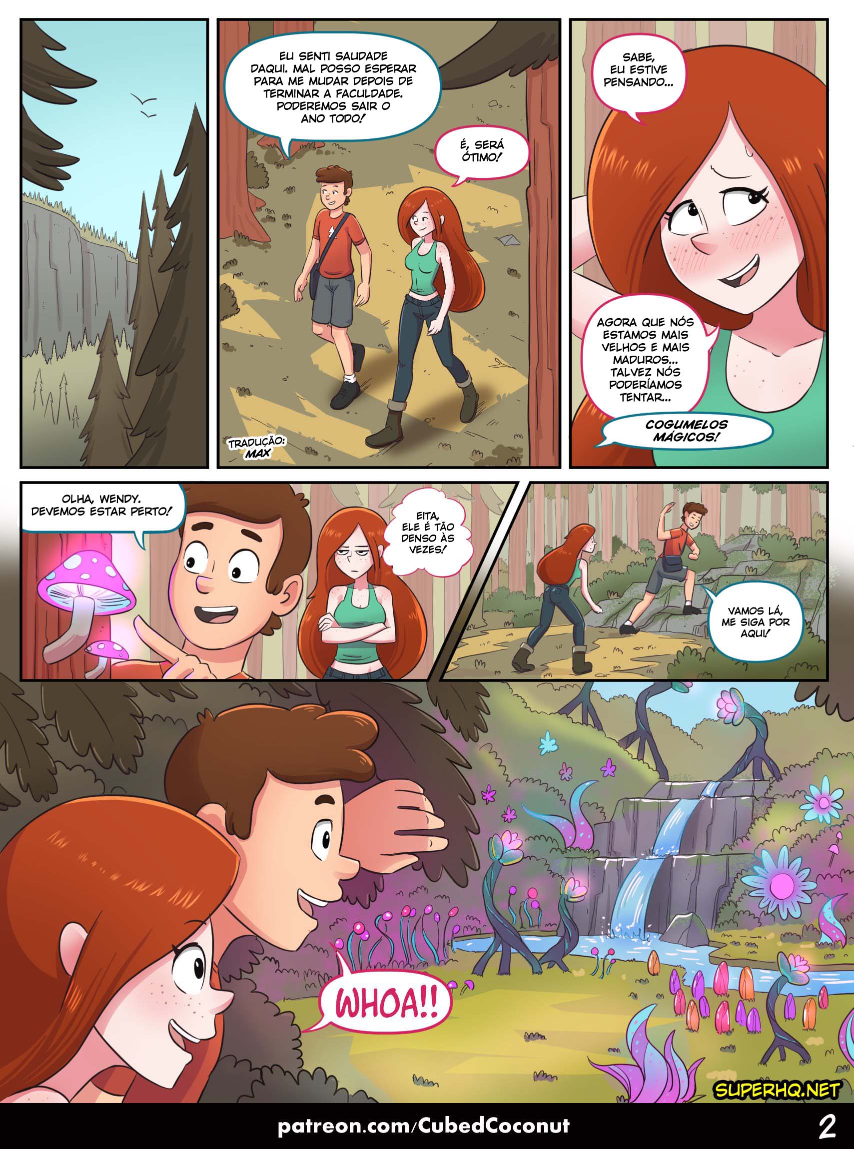 1709px x 2300px - Gravity Falls, Wendy Confession - The Hentai Comics